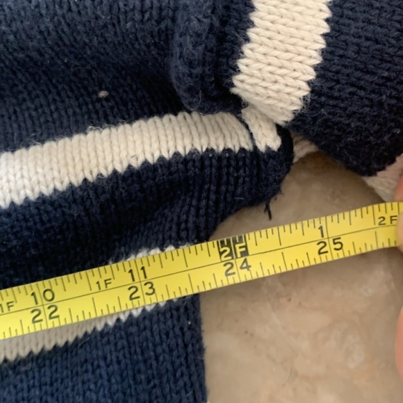 Madewell Conway Sweater Size Small striped knit nautical cotton - Picture 9 of 14